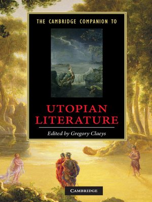 cover image of The Cambridge Companion to Utopian Literature